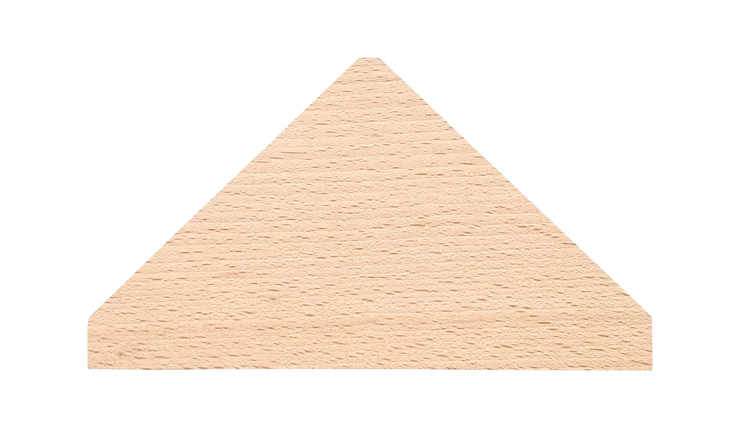 Porte-serviettes en bois, triangulaire